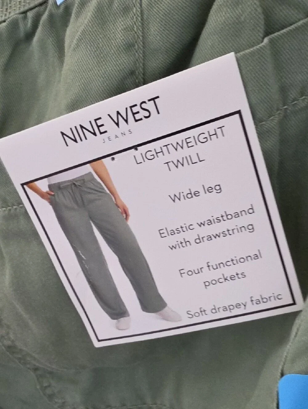 Nine West lightweight drawstring